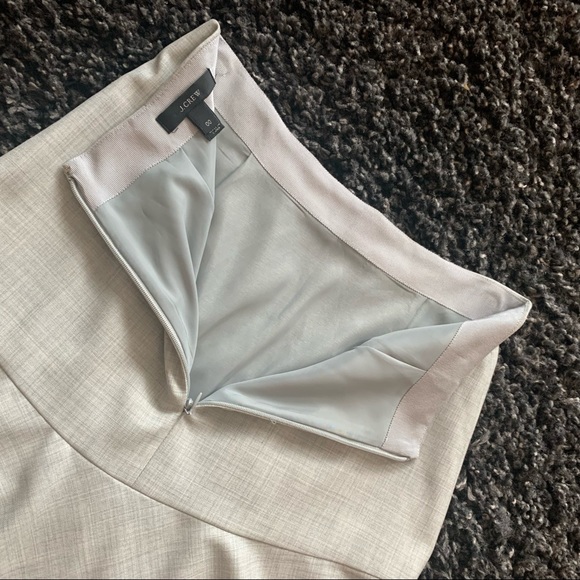 JCrew Flared Suit Skirt - size 00 (runs large) - Picture 5 of 12